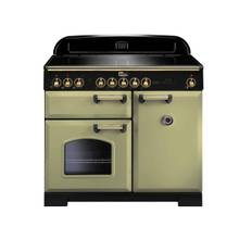 Falcon Classic Deluxe 100 Induktion - Olive green/mässing