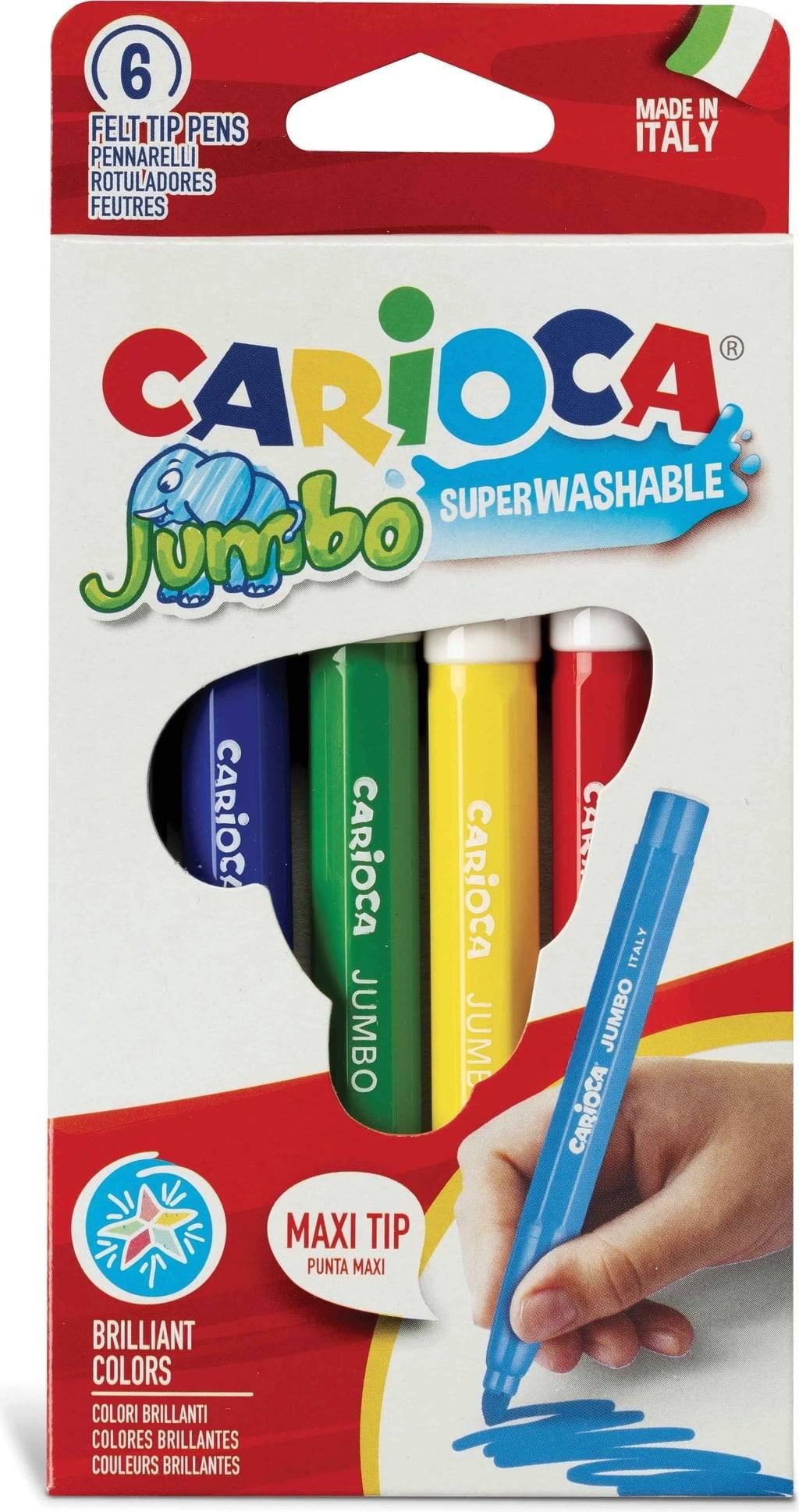 Carioca Jumbo Tuschpennor, 24 st.