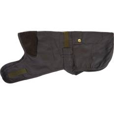 Barbour 2 in 1 Wax Dog Coat Olive/Brown (L)