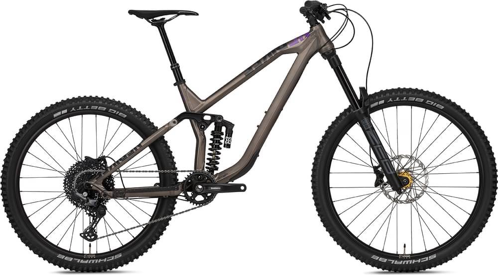 CUBE STEREO HYBRID 140 HPC, RACE 750 2023 - Shimano XT - CUBE EX30, 32H, Disc, Tubeless Ready - 086 / S / Amarone/Grey (S)