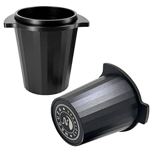 NEOUZA Smart tratt/doseringskopp för kaffe, handsfree, 54 mm, espressotillbehör av aluminium, kompatibel med Sage 8-serien, portafilter