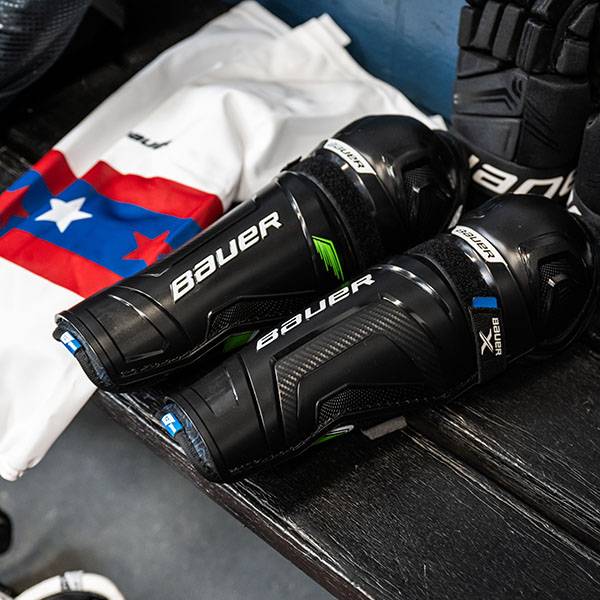 Bauer SG X Jr benskydd S24