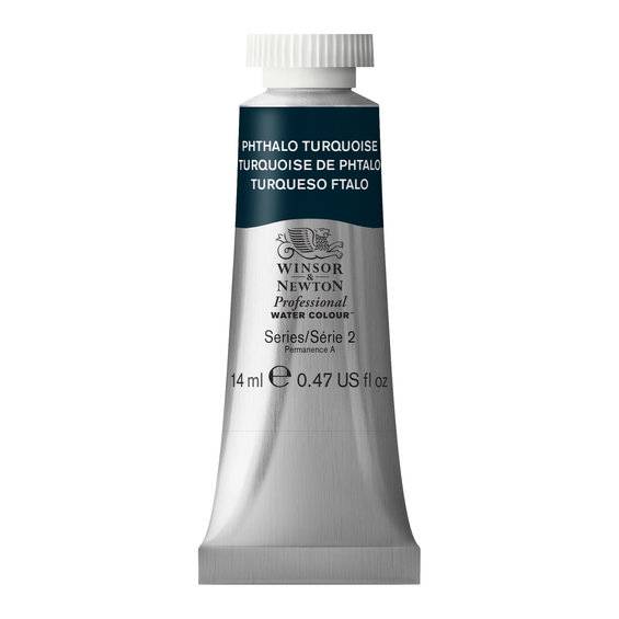 Winsor & Newton Professional akvarellfärg 14 ml Phthalo Turquoise 526 - Turkos