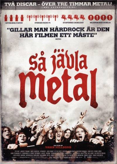 DVD - Så Jävla Metal (2-Disc) (Beg)