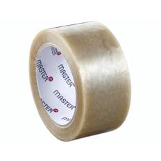 Pakketape 48mmx66m transparent solvent (naturgummi)