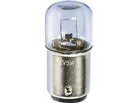 (ComputerSalg) Barthelme 00142405 Lille rørlampe 24 V 5 W BA15d Klar 1 stk