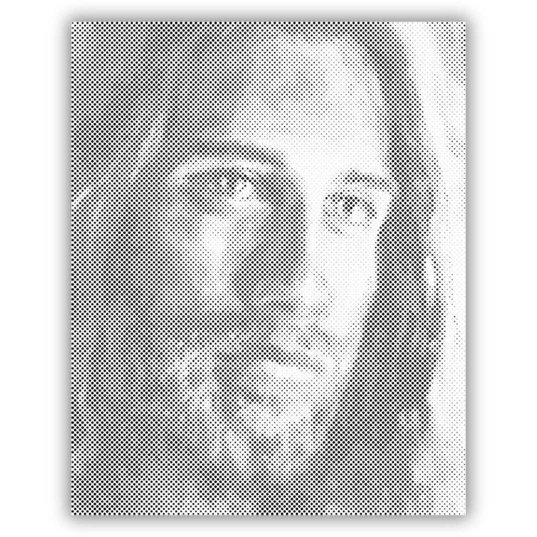 JESUS KRISTUS | PRICKMÅLNING - 60x80cm (24'' x 32'') / Duk - Utan ram