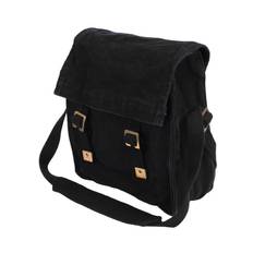 Canvas axelväska (Black)