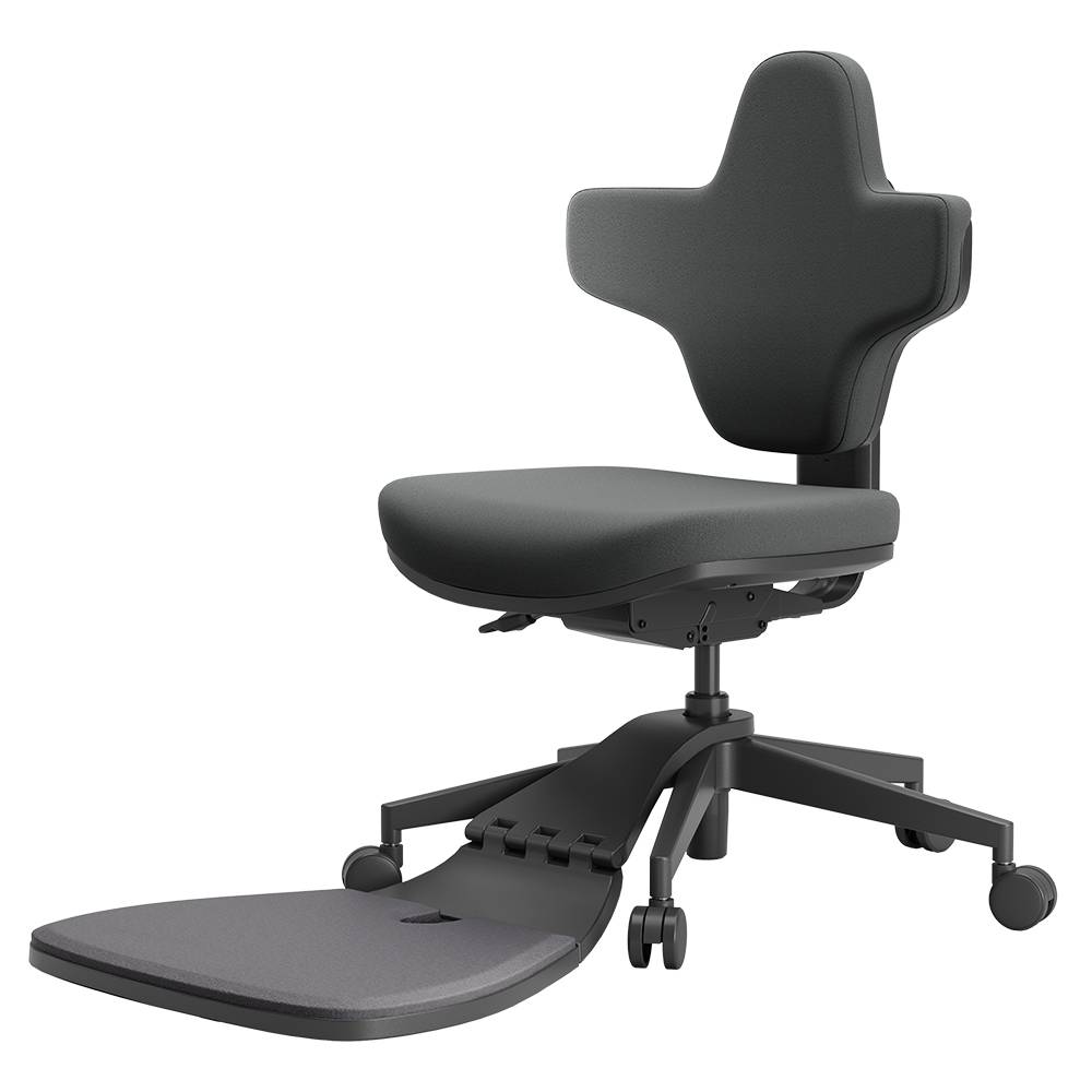 NEWTRAL MT-M Standing-Mate Ergonomic Standing Desk Chair Dark Gray