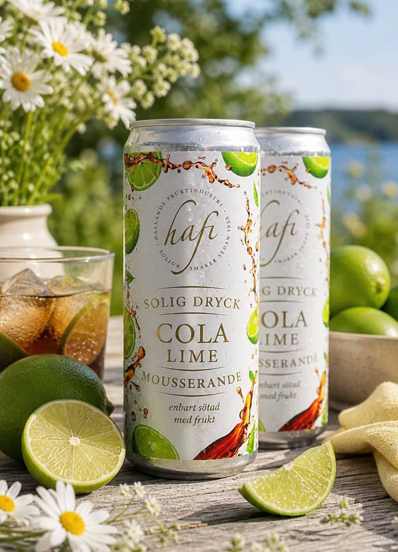 Cola Lime Mousserande dryck 330 ml