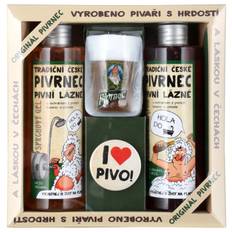 Bohemia Gifts & Cosmetics Beer Set för kropp och hår för män