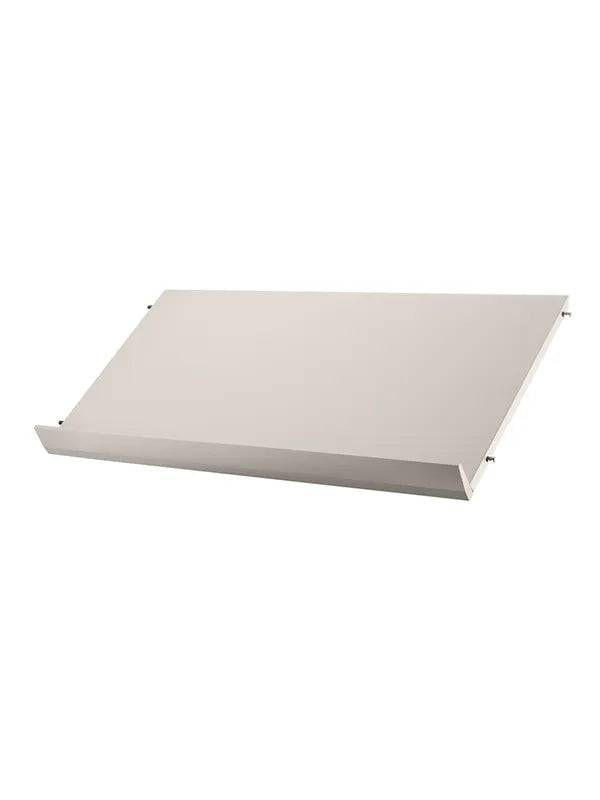 Magasinhylde, træ fra String Beige / Bred: 78 x 30 x 2 cm - Jacobsen Plus