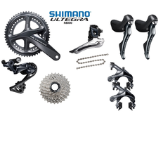 Shimano Ultegra R-8000 grupp 11-delad mörkgrå.