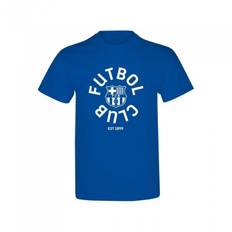 Barcelona FC Unisex Adult Fut Bol Club T-Shirt L blå