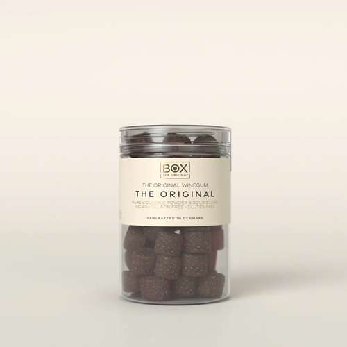 Box The Original - JUST THE WINEGUM - THE ORIGINAL - 100 % VEGAN 170g.