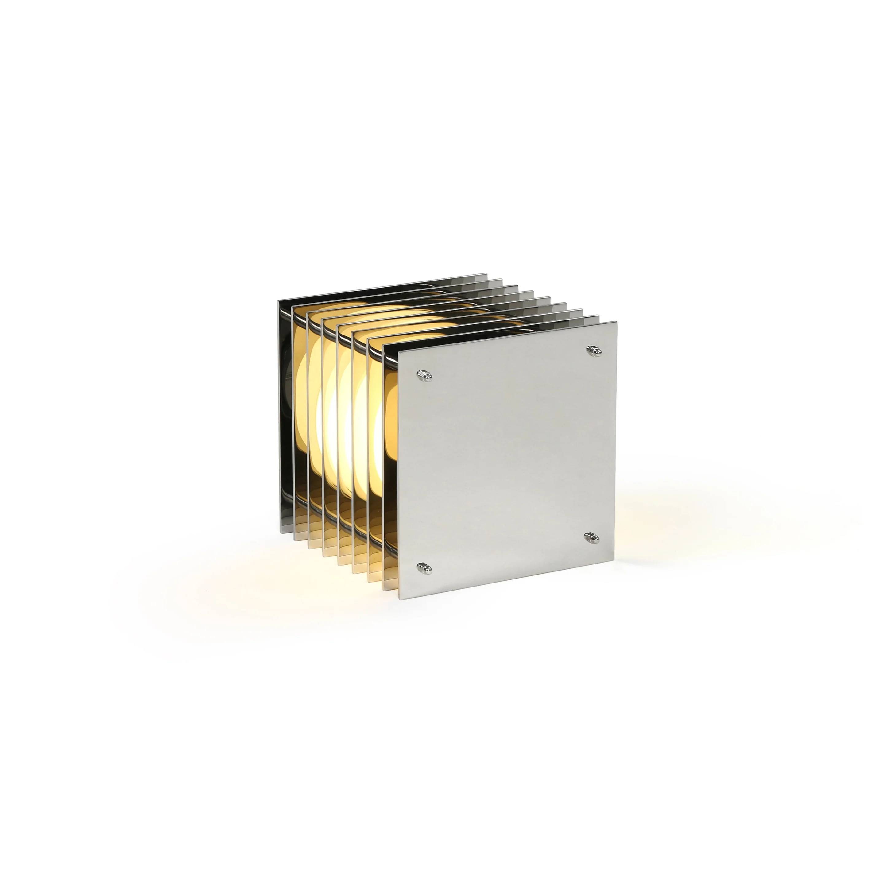 Lop Small Square, Poleret Rustfrit Stål.