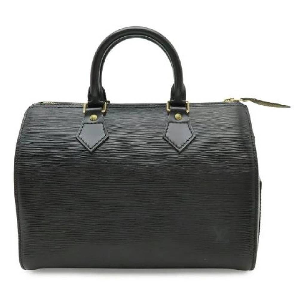Louis Vuitton Vintage Pre-owned Epi Speedy 25 Håndtaske - Vintage - Dame - Sort - ONE SIZE - Læder