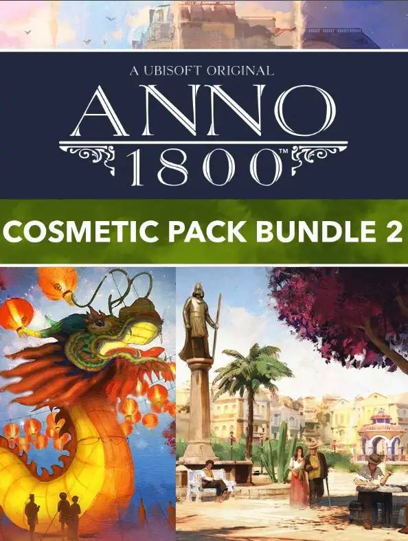 Anno 1800: Cosmetic Bundle Pack 2 DLC (EU) (PC) - Ubisoft Connect - Digital Code.