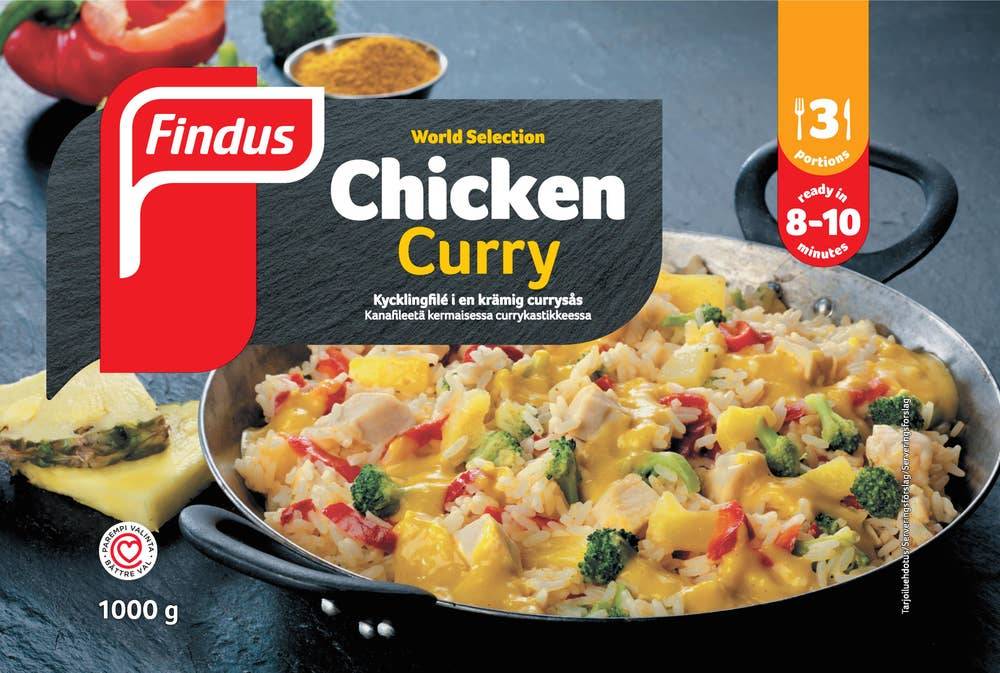 Chicken Curry Fryst
