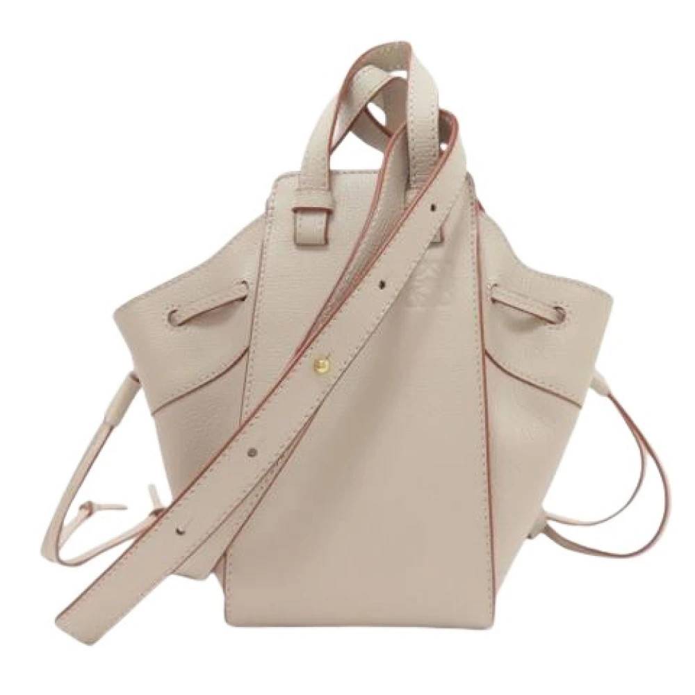 Loewe Pre-owned Pre-owned Bucket Bag - Vintage - Dame - Beige - ONE SIZE - Læder