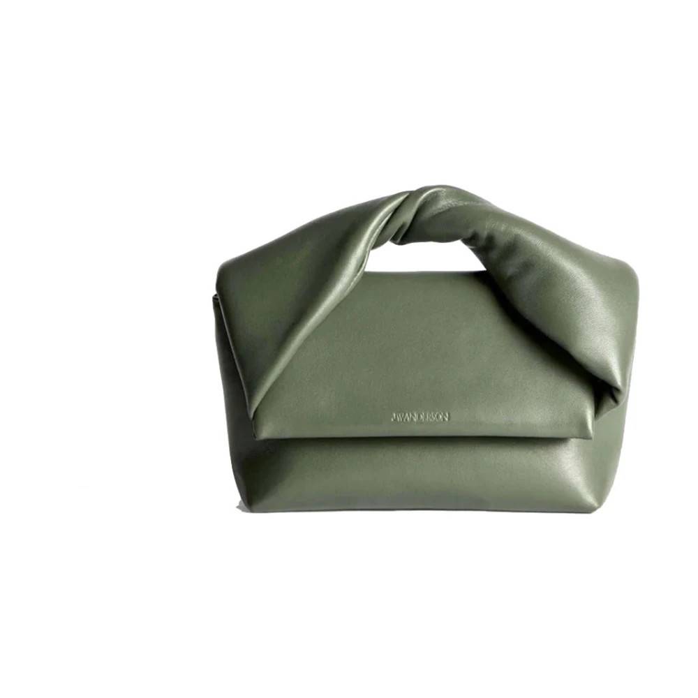 JW Anderson Medium Twister Taske - Tasker - Dame - Grøn - ONE SIZE - Uld