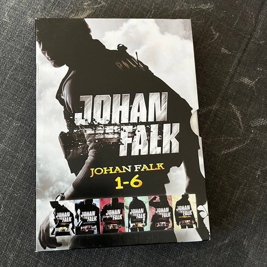 Johan Falk 1-6 DVD Box