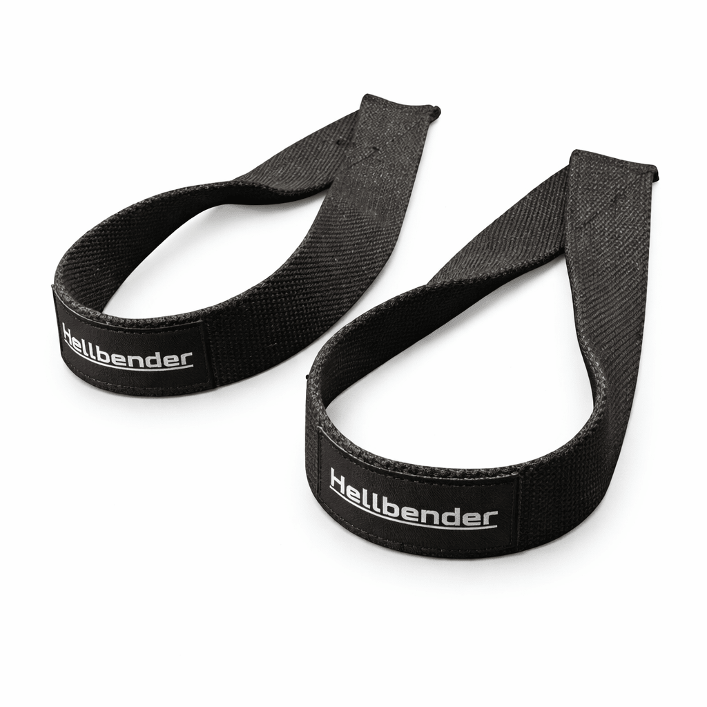 Hellbender Elite Lange Løftestropper - Black