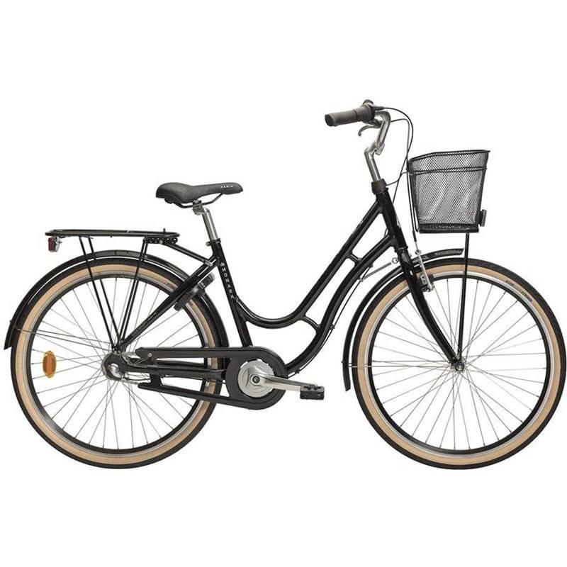 Monark Damcykel Karin 3-Växlar 26 Tum Svart, Svart, 26