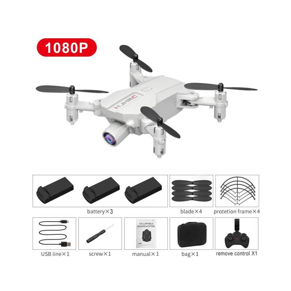(Ryska federationen-lila)Mini Drone 4K HD-kamera WIFI FPV Hight Hold Mode One Key Return Foldbar arm