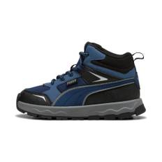 PUMA Evolve Trail Sneakers Kids, Shoes, Persian Blue/Cool Dark Gray/Black, 33