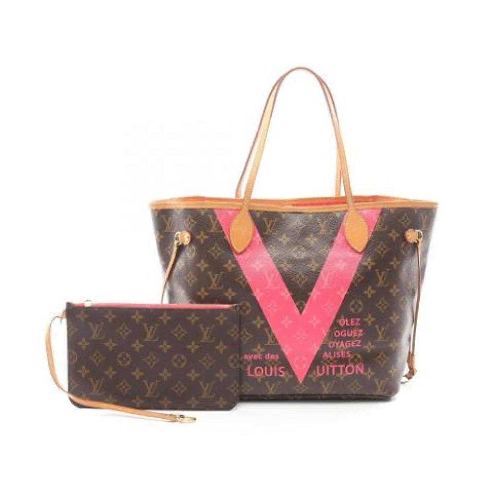 Louis Vuitton Vintage Pre-owned Neverfull MM Tote Bag - Vintage - Dame - Brun - ONE SIZE - Uld