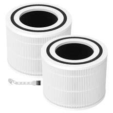 Core 300 Ersatzfilter Kompatibel mit LEVOIT Core 300 300S P350 Luftreiniger 3-in-1 Ersatz HEPA Filter Core 300-RF Core P350-RF (2 Stück)