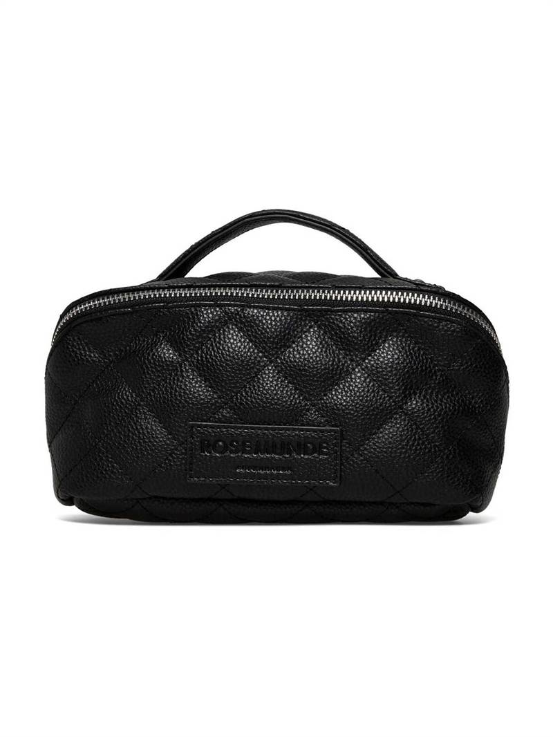 Rosemunde Toilet Taske Sanya Quilted Small Cosmetics Case – Black.