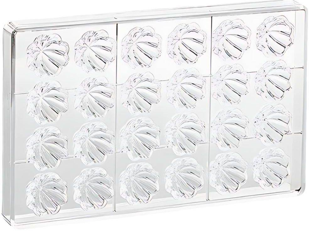 Paderno Chokoladeform til 24 stk. Rand, Transparent