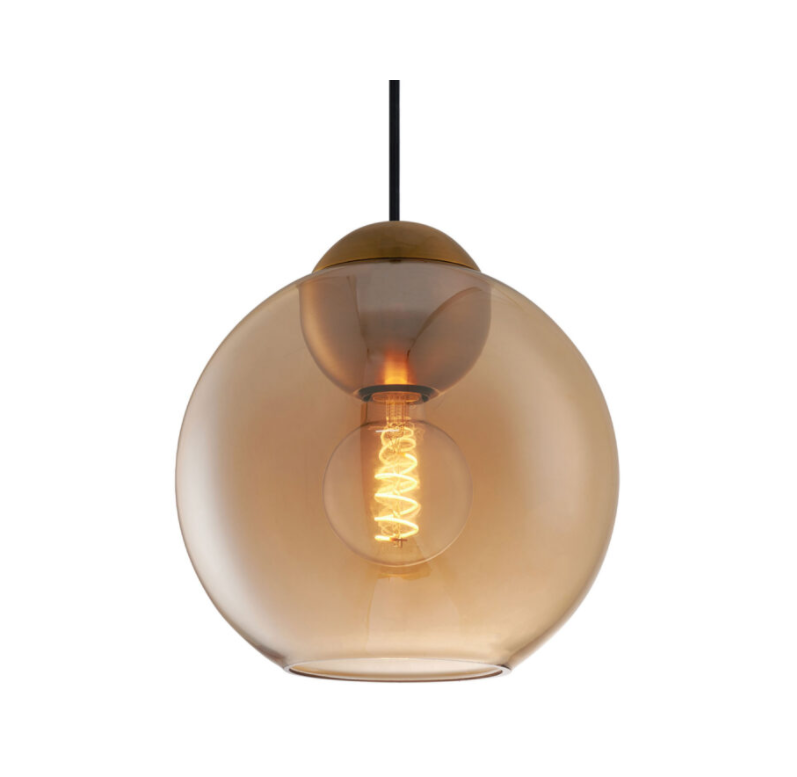 Bubbles pendel Halo Design - Ø24 Amber