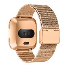 Fitbit Versa/Versa 2/Versa Lite - Milanese rem i rustfrit stål - Rosa guld