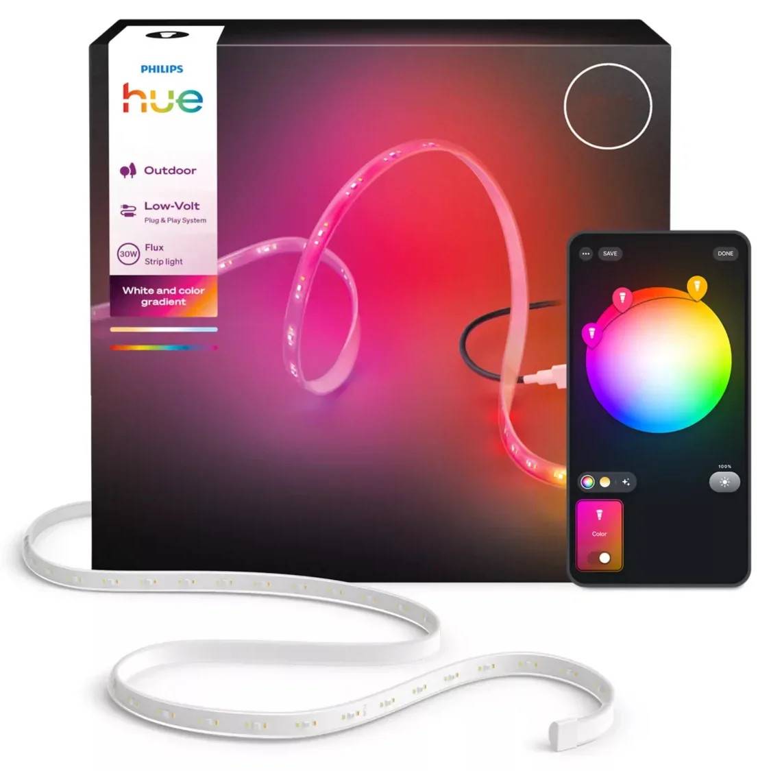 Philips Hue LEDstrip Flux 10m (10 meter)
