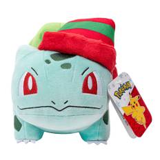 Pokemon Pokemon Bulbasaur Plush With Striped Hat - 8-Inch Bulbasaur Plush With Unique Accessory