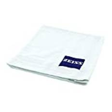 Zeiss Putsduk för glasögon (vit, 35 x 35 cm med noppor)