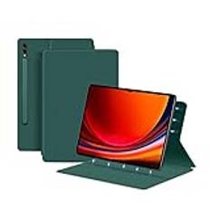 Tablettfodral Magnetfodral Kompatibel med Samsung Galaxy Tab S9 Ultra 5G Fodral 14,6 tum 2023 (SM-X910/X916B/X918U) Slimmt surfplattafodral, magnetiskt fäste, skydd Compatible with automatisk väckning