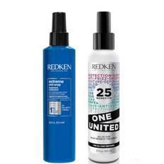 Redken Extreme Anti-Snap and One United Hair Treatment Bundle