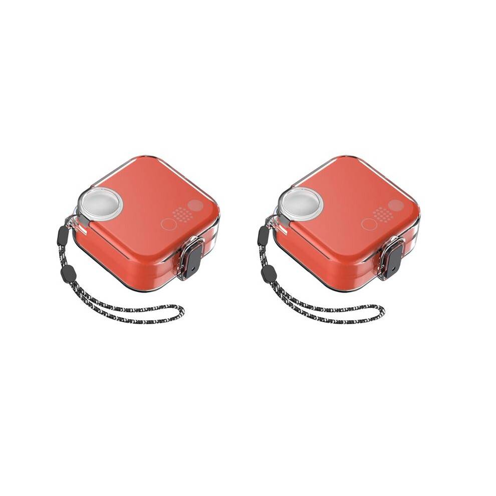 2X Headphone Case Cover for CMF Buds,Hard PC Shell Clear Protective Earbuds Case Headphones Case with Lanyard