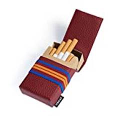 FLAPCASE N°1 Chroma?Utgåva – Designer cigarettetui, cigarettlåda för 19, 20, 21 cigaretter pack vanlig king-size, handgjord i Österrike, 29 varianter, elegant och moderiktig