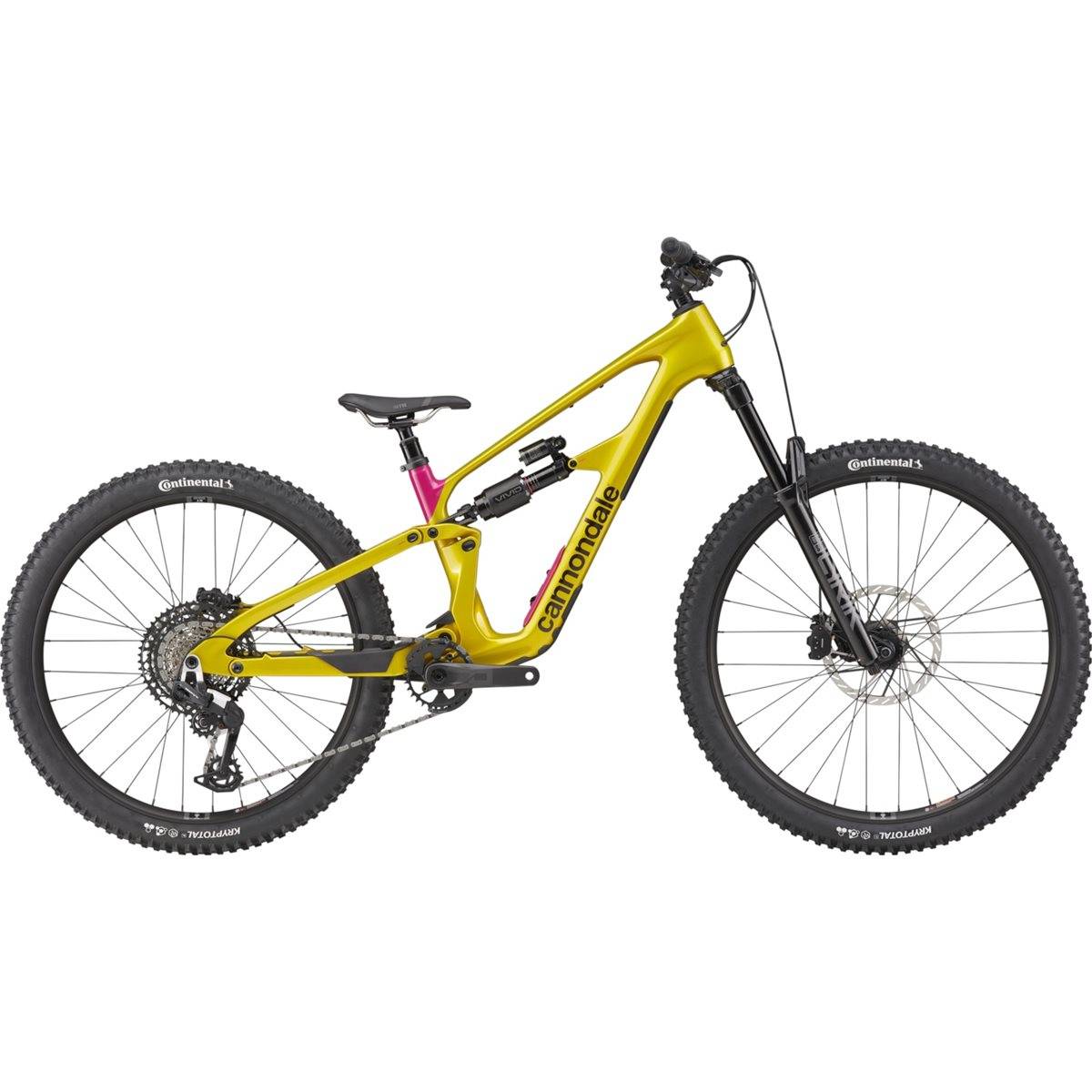Heldämpad MTB Cannondale Bad Habit 2 Phoenix Yellow