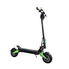 Vchains Hunt All-Terrain lectric Scooter Adult 900W Dual Motor Men's E-Mountain 52V18.2AH Battery 10 Inch Tyre women's EScooter svart/grön