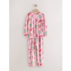 Next Hyggelig julepyjamas i fleece (3-16år)
