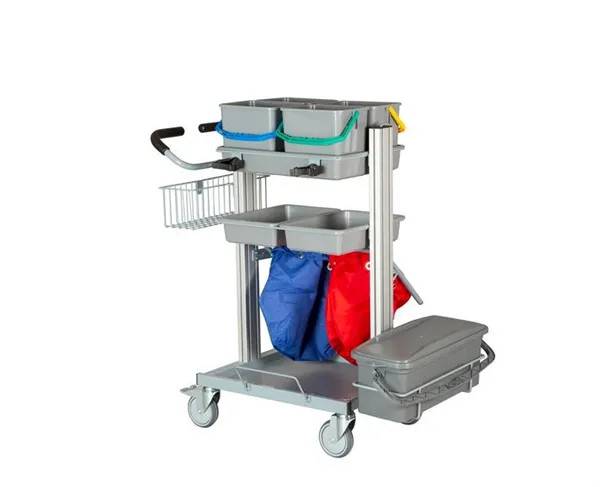 Tina Trolleys Exclusiv Microfiber 4x6 ltr. - 40 cm. mopplåda m/lock