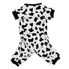 Housoutil kattunge halloween kostym hund halloween valprock ko kläder varma hoodies julpyjamas för pojkar husdjursrock husdjurskläder Höst Och Vinter jacka med hatt höstkläder täcka jumpsuit