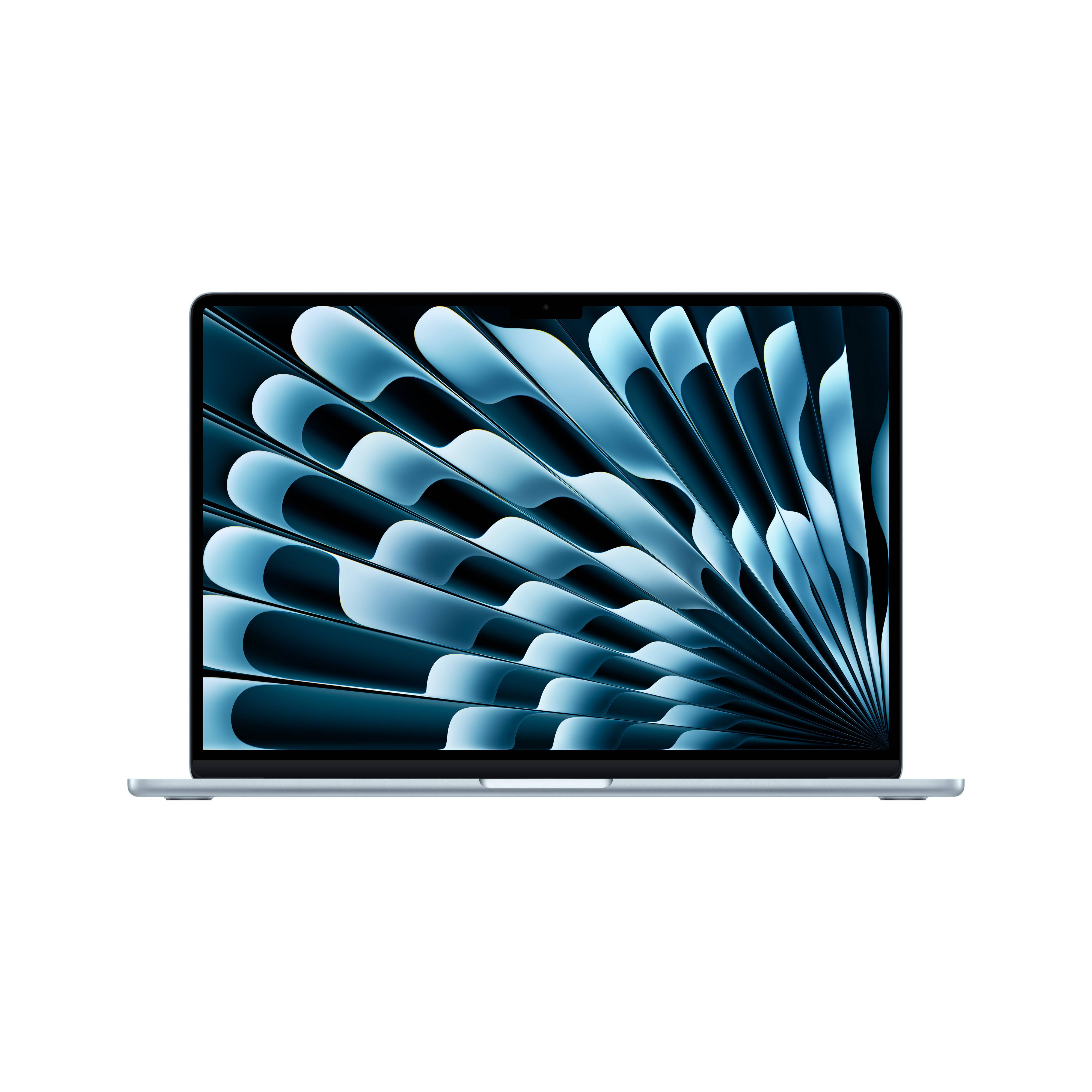 Apple 15-inch MacBook Air: Apple M5 chip with 10‑core CPU and 10‑core GPU, 16GB, 512GB SSD - Sky Blue