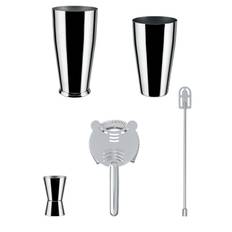 Boston Shaker Set - Silver - 01